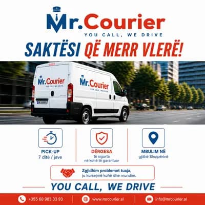 *Mr.Courrier *Ftojme Bizneset per nje bashkepunim optimal !