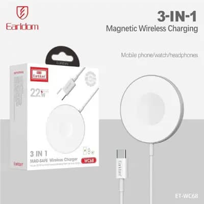 Earldom WC68 3in1 MagSafe Wireless Charger 15W